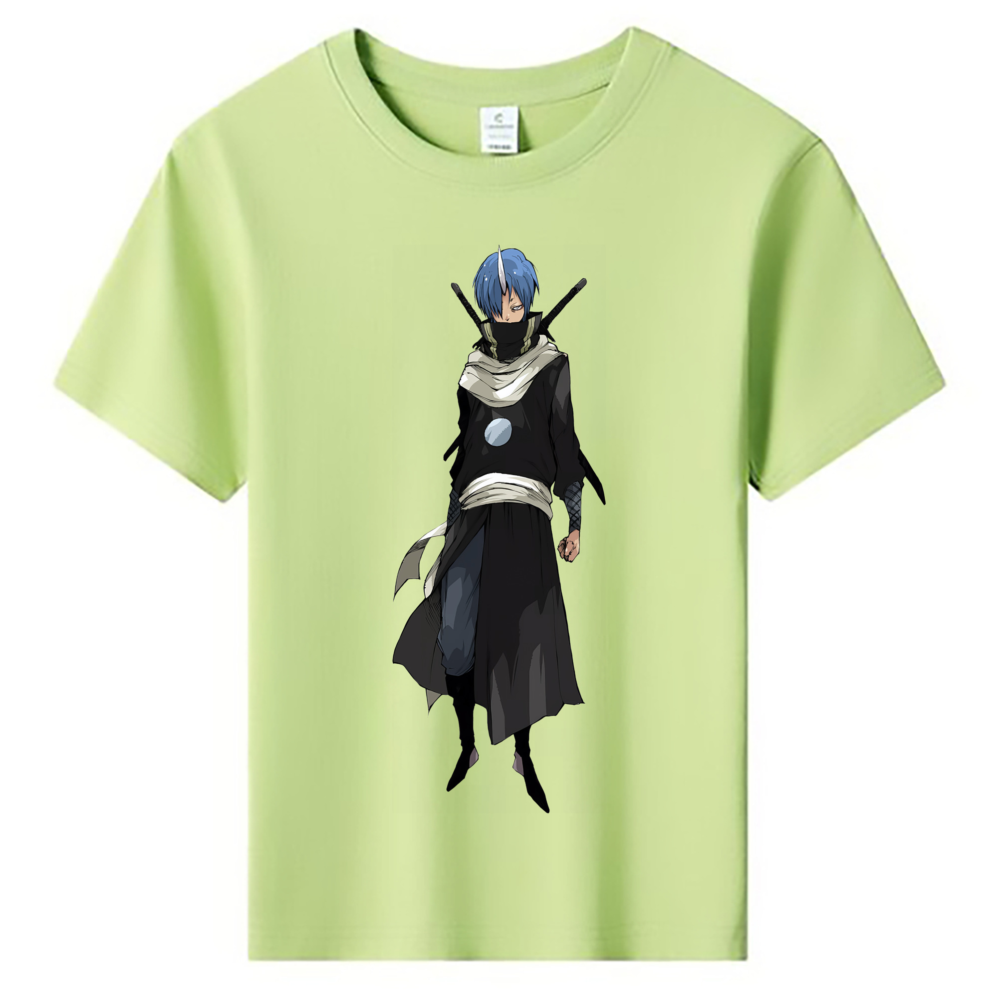 （画像用） 転スラ Regarding Reincarnated to Slime 綿100％キッズTシャツ（フロントプリント）